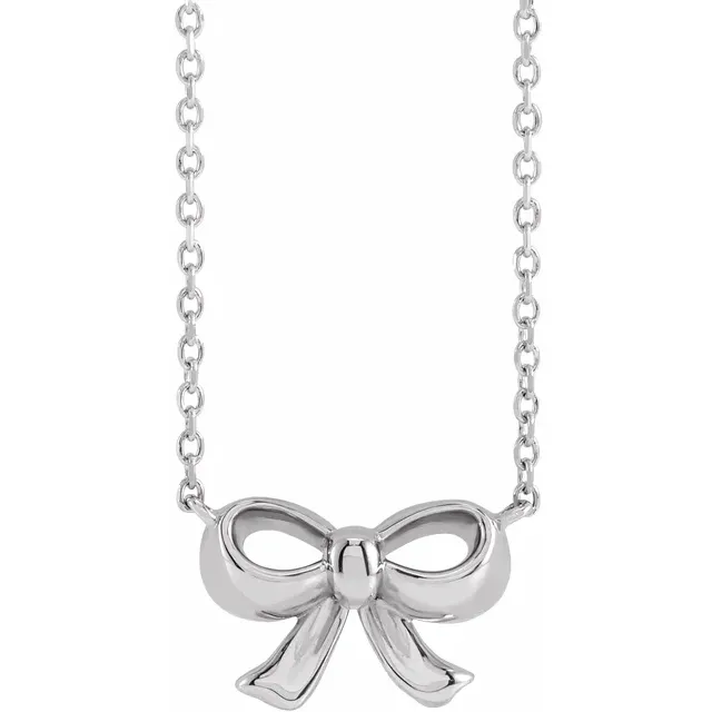 Bonnie Bow Necklace